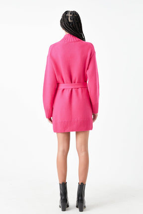 GREY LAB - Turtle Neck Dress - DRESSES available at Objectrare