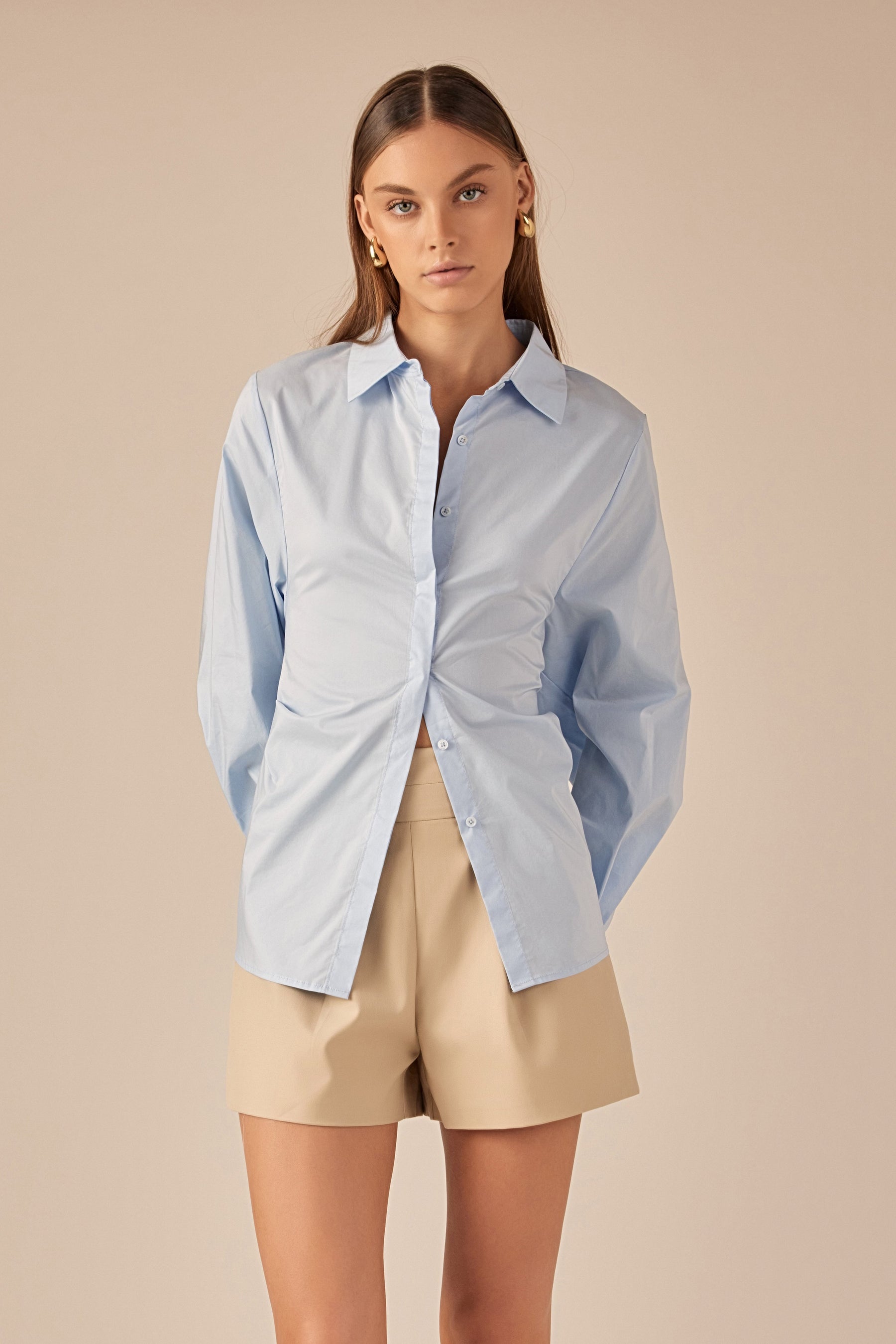 ENDLESS ROSE - Button Down Shirt - SHIRTS & BLOUSES available at Objectrare