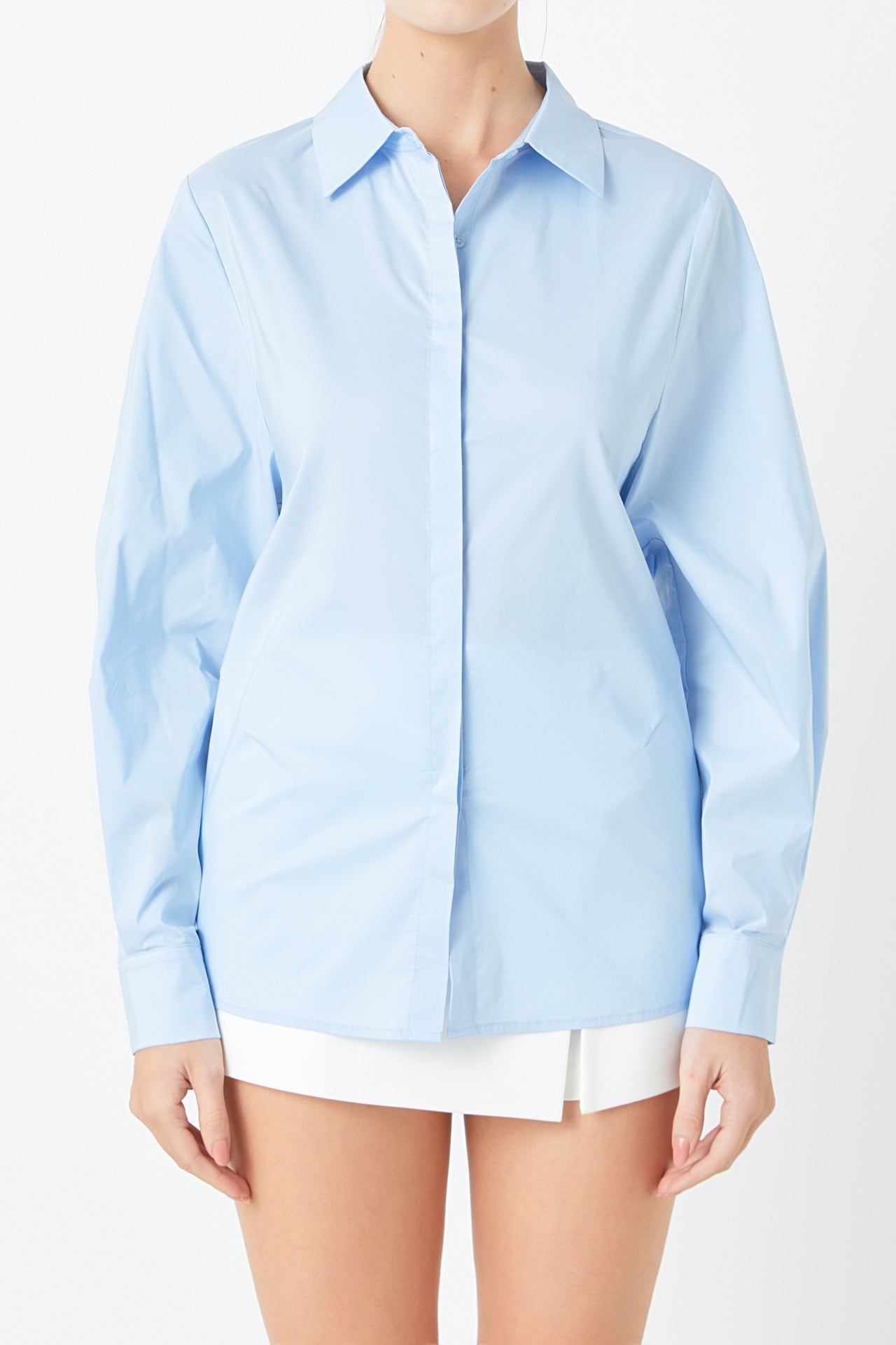 ENDLESS ROSE - Button Down Shirt - SHIRTS & BLOUSES available at Objectrare