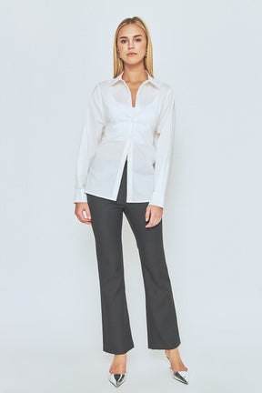 ENDLESS ROSE - Button Down Shirt - SHIRTS & BLOUSES available at Objectrare