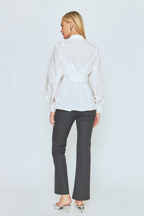 ENDLESS ROSE - Button Down Shirt - SHIRTS & BLOUSES available at Objectrare
