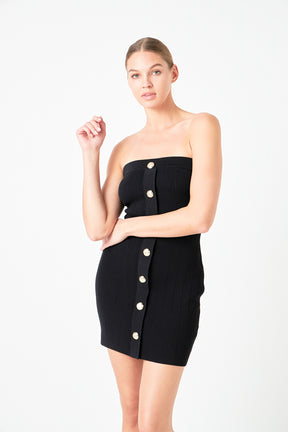 ENDLESS ROSE - Tube Mini Dress - DRESSES available at Objectrare