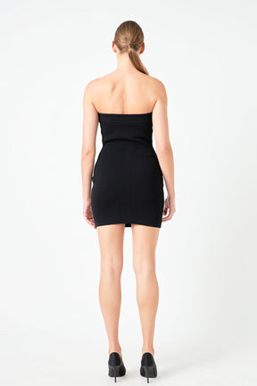 ENDLESS ROSE - Tube Mini Dress - DRESSES available at Objectrare