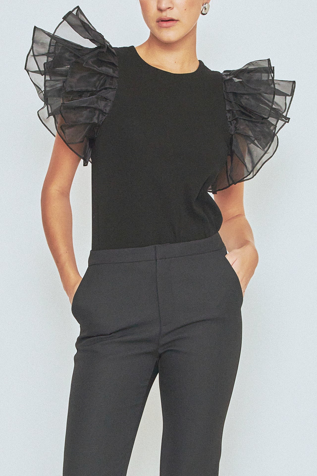 ENDLESS ROSE - Endless Rose - Ruffle Top - TOPS available at Objectrare