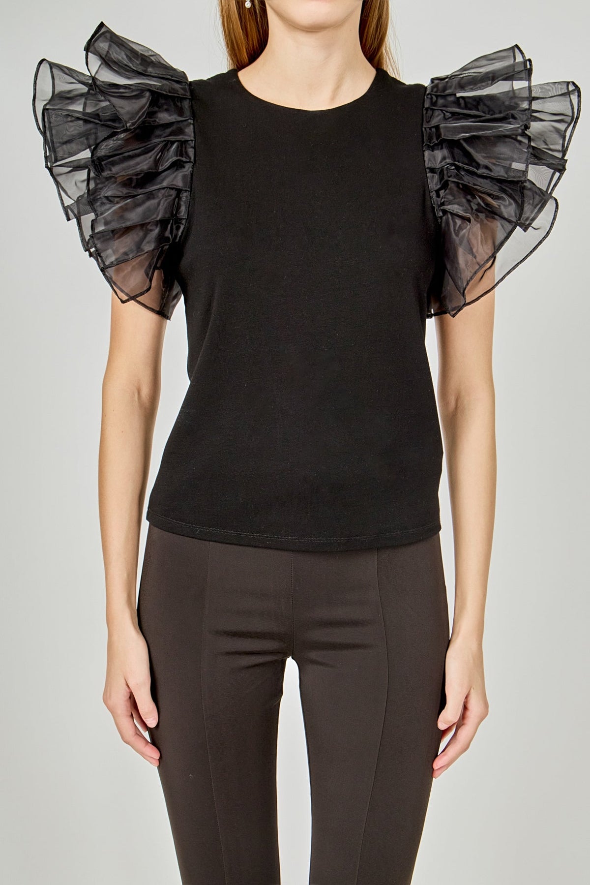 ENDLESS ROSE - Ruffle Top - TOPS available at Objectrare