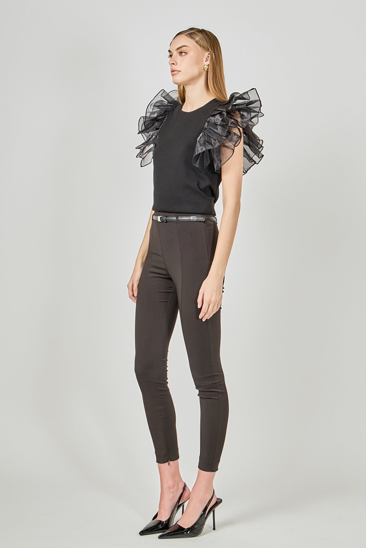 ENDLESS ROSE - Ruffle Top - TOPS available at Objectrare