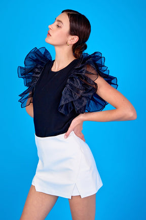 ENDLESS ROSE - Ruffle Top - TOPS available at Objectrare
