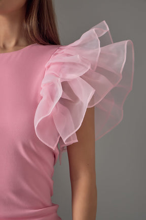 ENDLESS ROSE - Ruffle Top - TOPS available at Objectrare