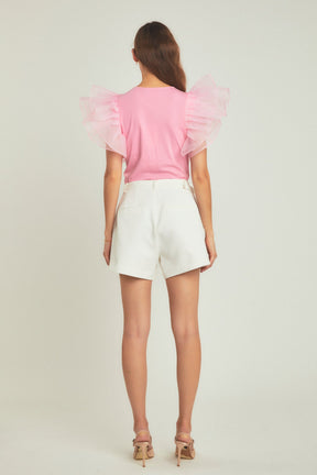 ENDLESS ROSE - Endless Rose - Ruffle Top - TOPS available at Objectrare