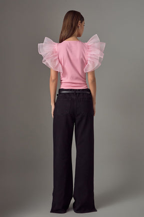 ENDLESS ROSE - Ruffle Top - TOPS available at Objectrare