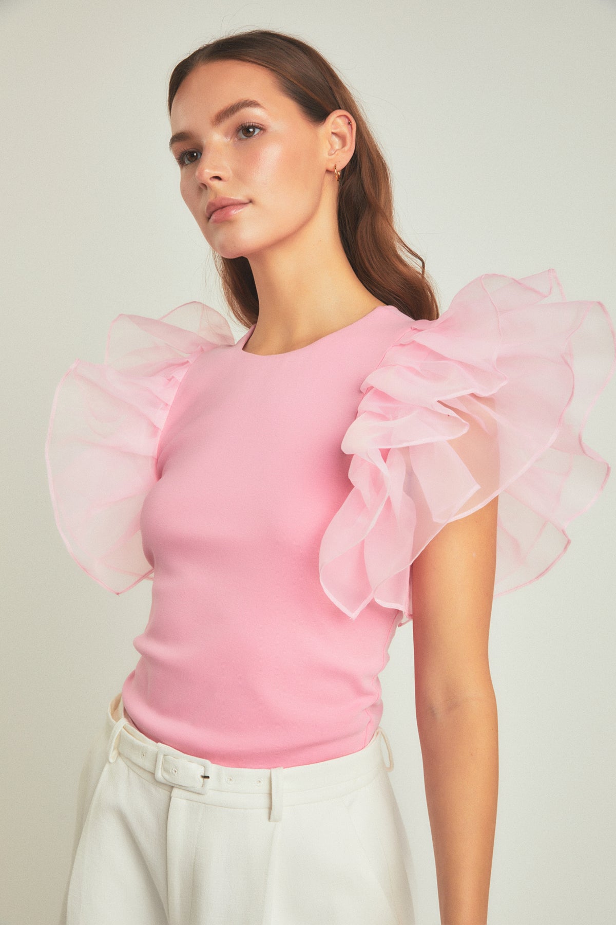 ENDLESS ROSE - Ruffle Top - TOPS available at Objectrare