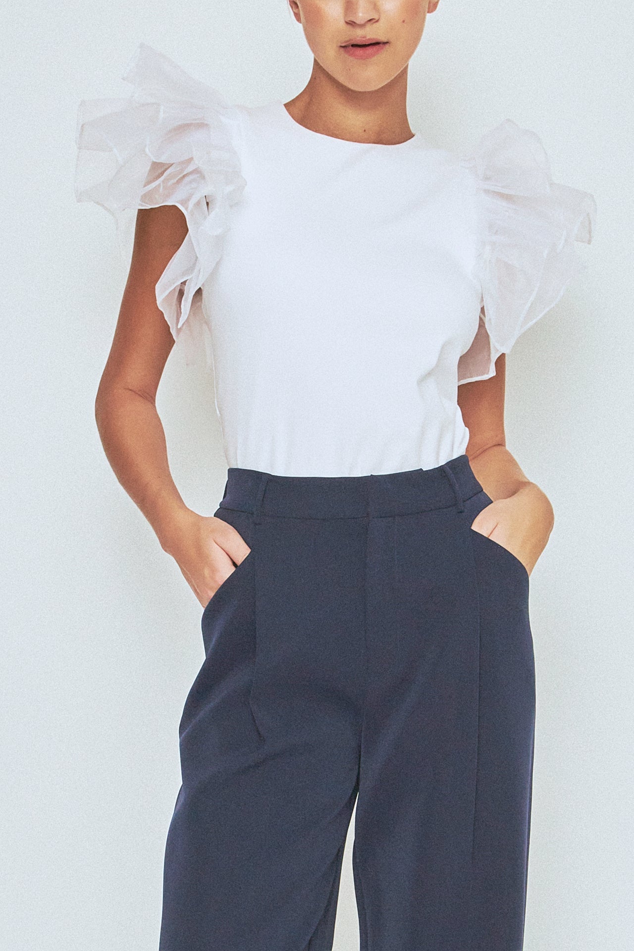 ENDLESS ROSE - Ruffle Top - TOPS available at Objectrare