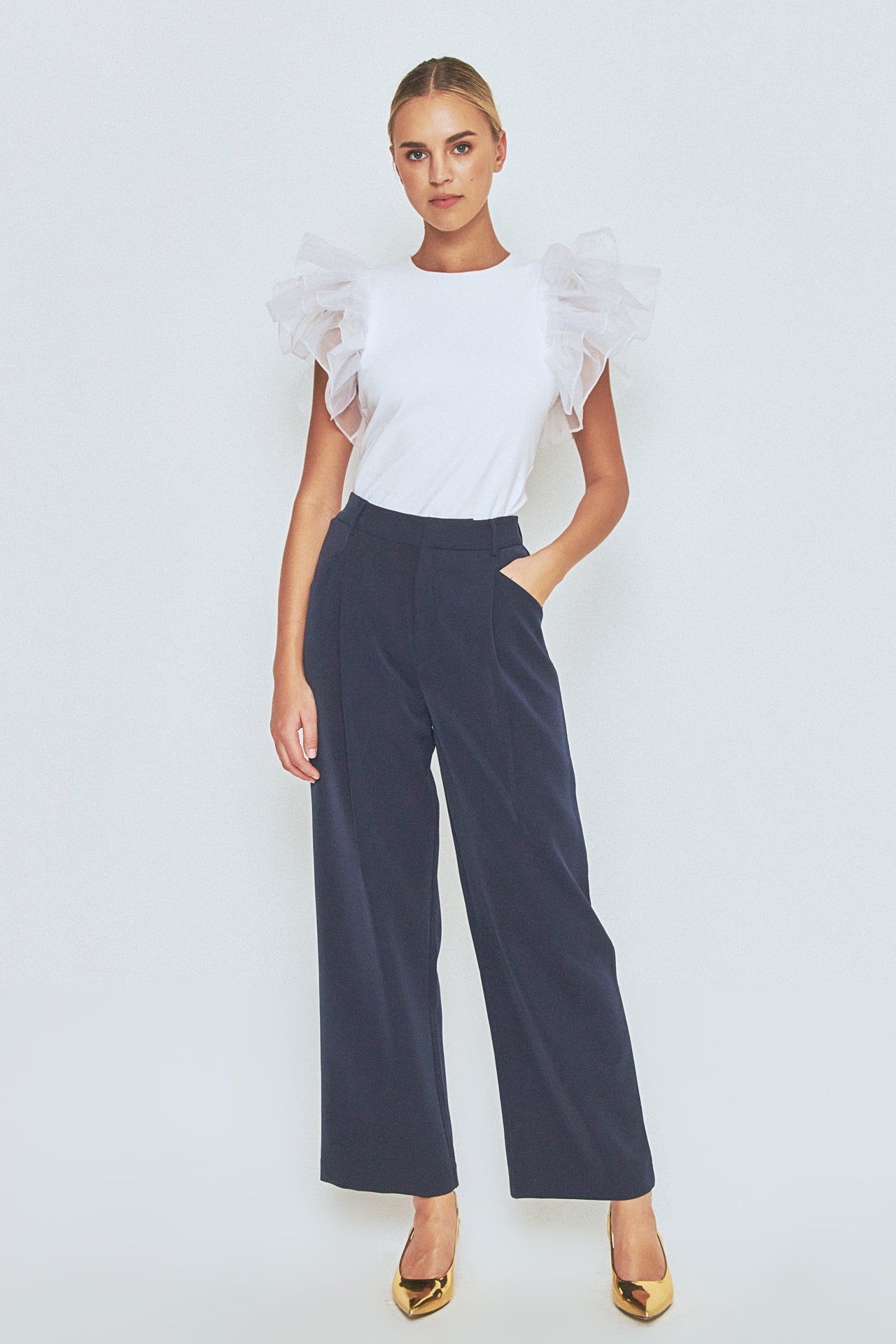 ENDLESS ROSE - Ruffle Top - TOPS available at Objectrare