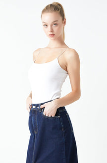 GREY LAB - Sleeveless Jersey Top - TOPS available at Objectrare
