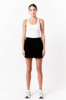 GREY LAB - Velvet Short - SHORTS available at Objectrare