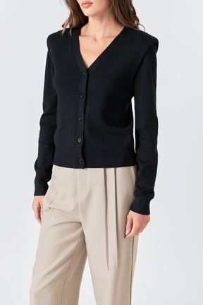 V-Neck Cardigan