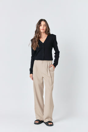 V-Neck Cardigan
