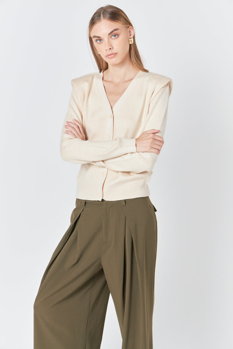 V-Neck Cardigan