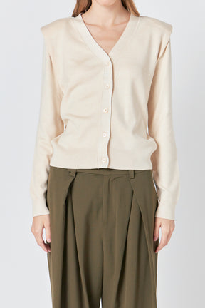 V-Neck Cardigan