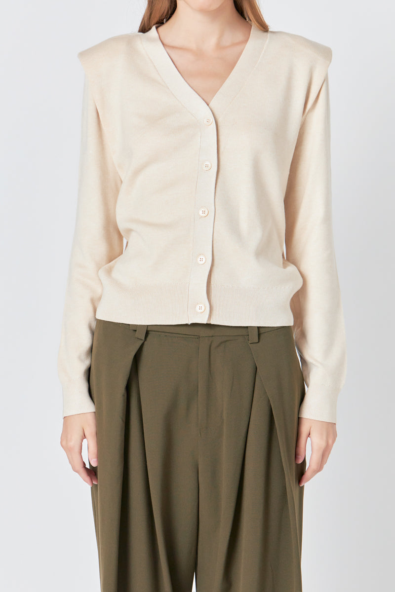 V-Neck Cardigan