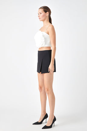 ENDLESS ROSE - Organza Flower Top - TOPS available at Objectrare