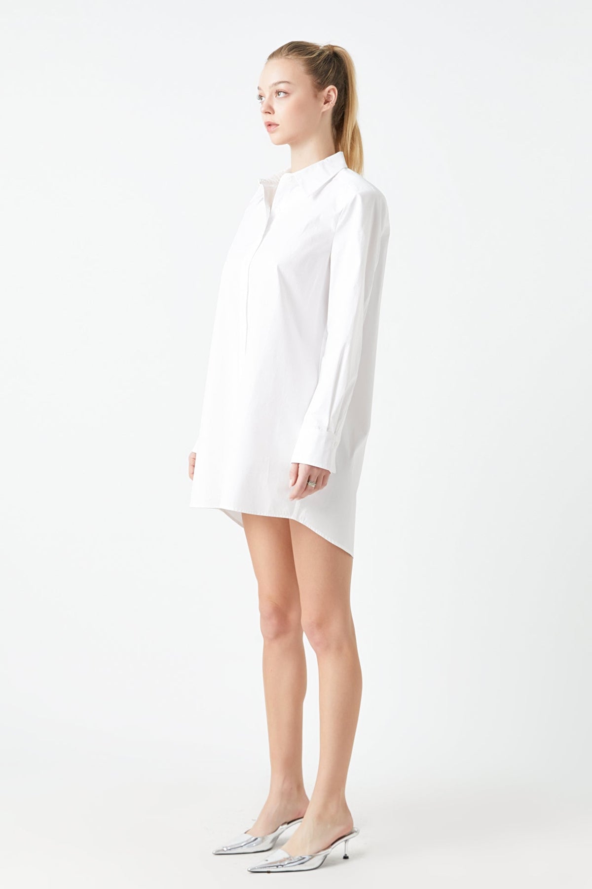 GREY LAB - Grey Lab - Shirt Mini Dress - DRESSES available at Objectrare