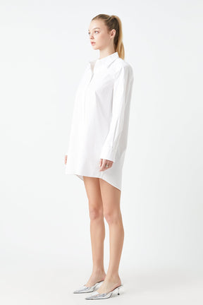 GREY LAB - Grey Lab - Shirt Mini Dress - DRESSES available at Objectrare