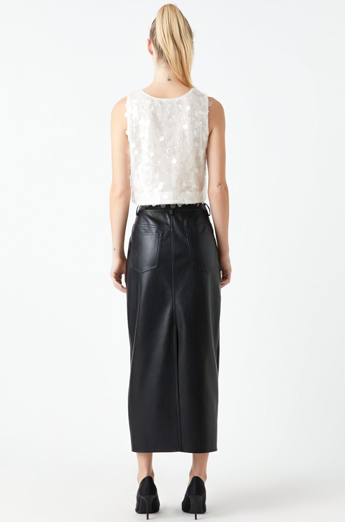 GREY LAB - Sequin Top - TOPS available at Objectrare