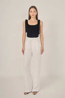 ENDLESS ROSE - Bow Strap Tank Top - TOPS available at Objectrare