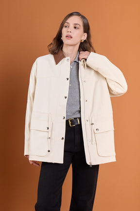 ENGLISH FACTORY - Work Jacket - JACKETS available at Objectrare