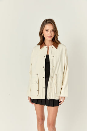 ENGLISH FACTORY - Work Jacket - JACKETS available at Objectrare