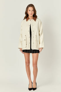 ENGLISH FACTORY - Work Jacket - JACKETS available at Objectrare