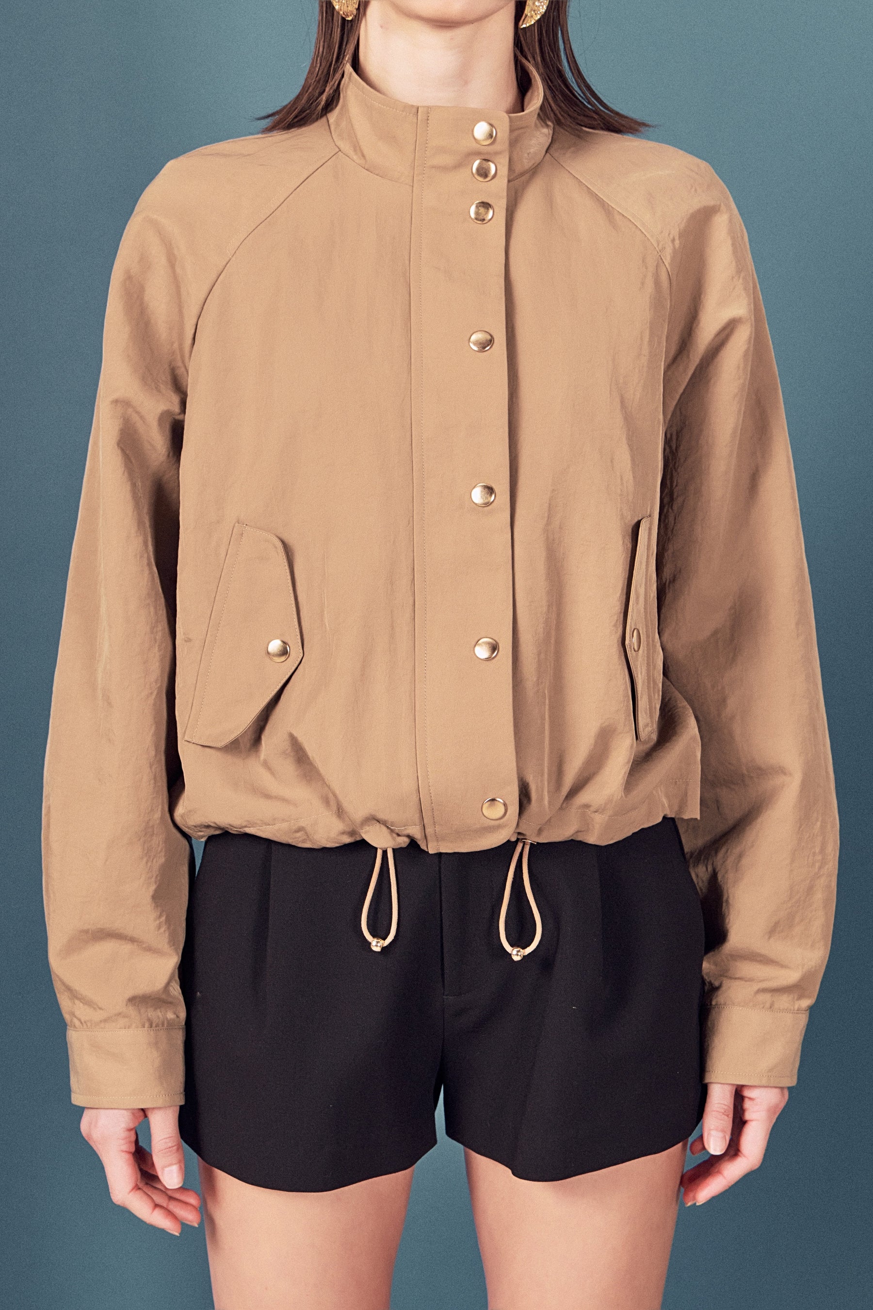 ENGLISH FACTORY - Lightweight Bomber Jacket - JACKETS available at Objectrare