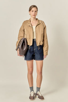 ENGLISH FACTORY - Lightweight Bomber Jacket - JACKETS available at Objectrare