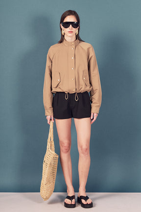 ENGLISH FACTORY - Lightweight Bomber Jacket - JACKETS available at Objectrare