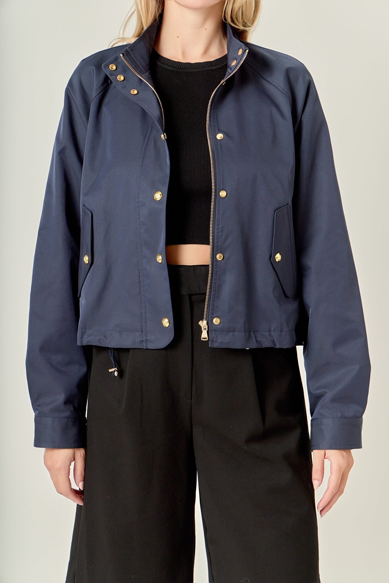 ENGLISH FACTORY - Lightweight Bomber Jacket - JACKETS available at Objectrare