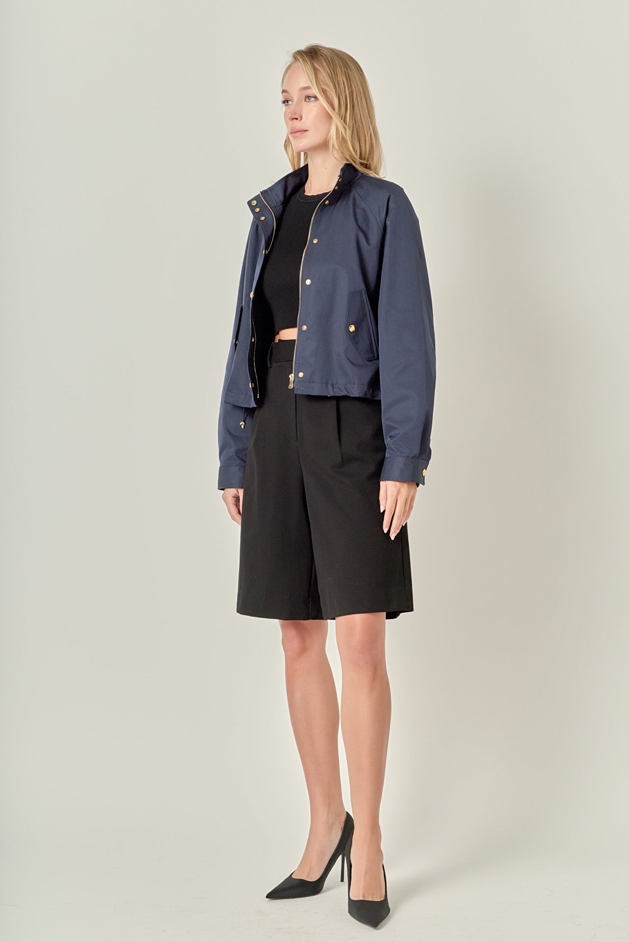 ENGLISH FACTORY - Lightweight Bomber Jacket - JACKETS available at Objectrare