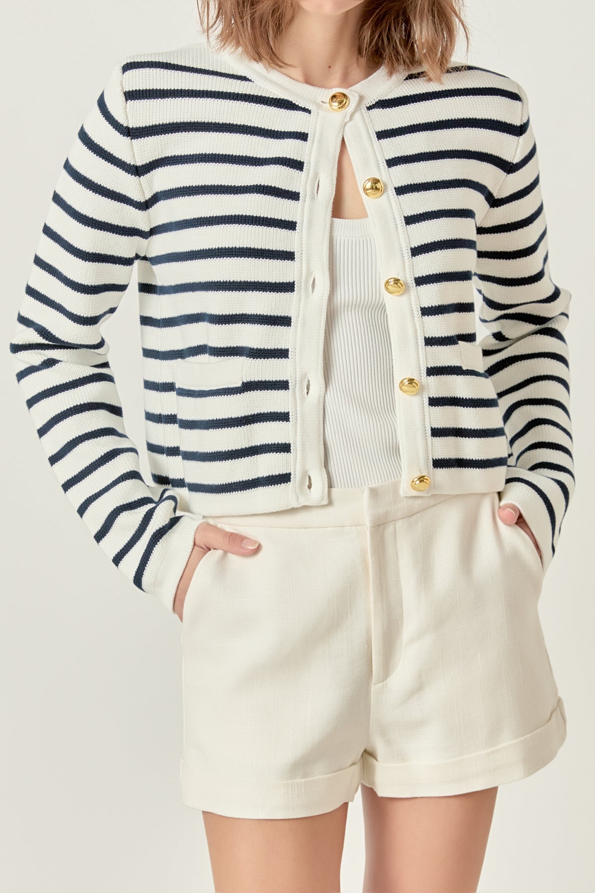 Stripe Cardigan