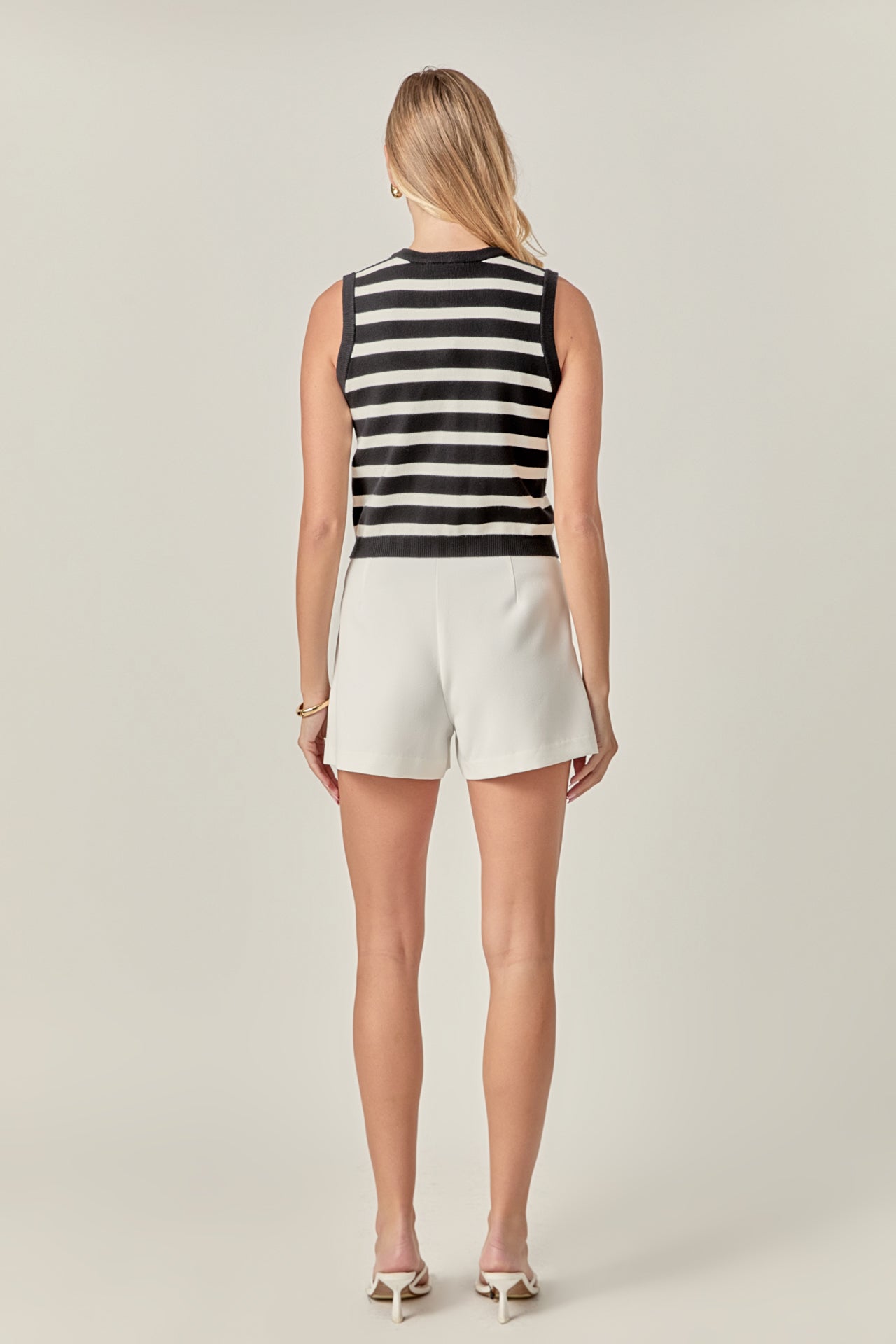ENGLISH FACTORY - Knit Vest - TOPS available at Objectrare