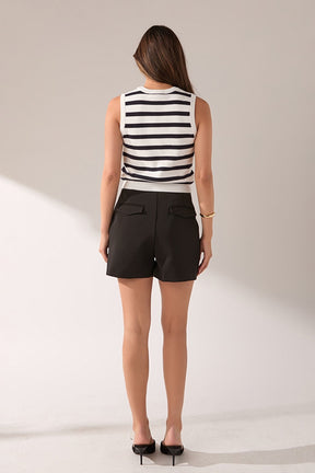 ENGLISH FACTORY - Knit Vest - TOPS available at Objectrare