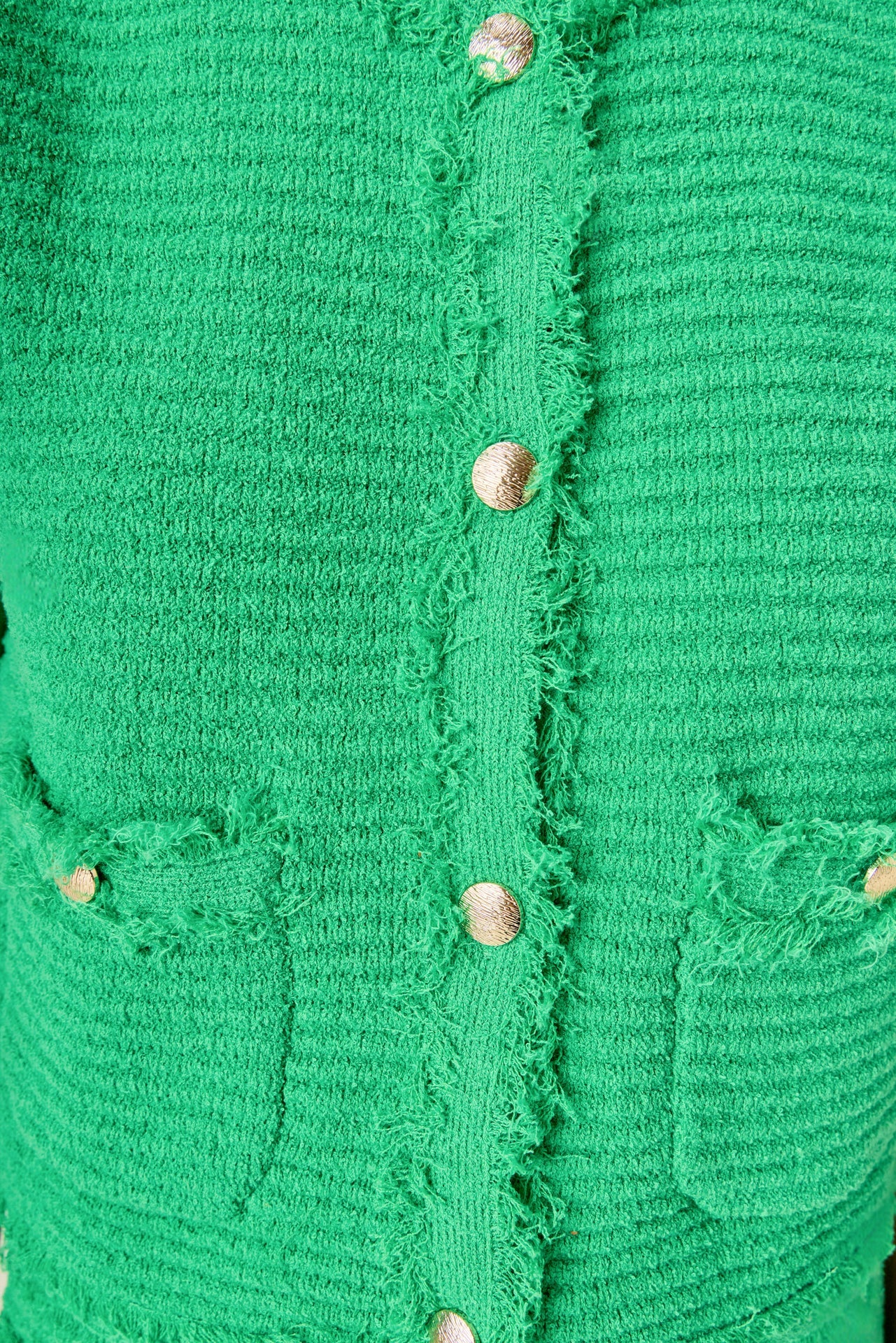 ENGLISH FACTORY - Haley Fringe Knit Vest - OUTERWEAR available at Objectrare