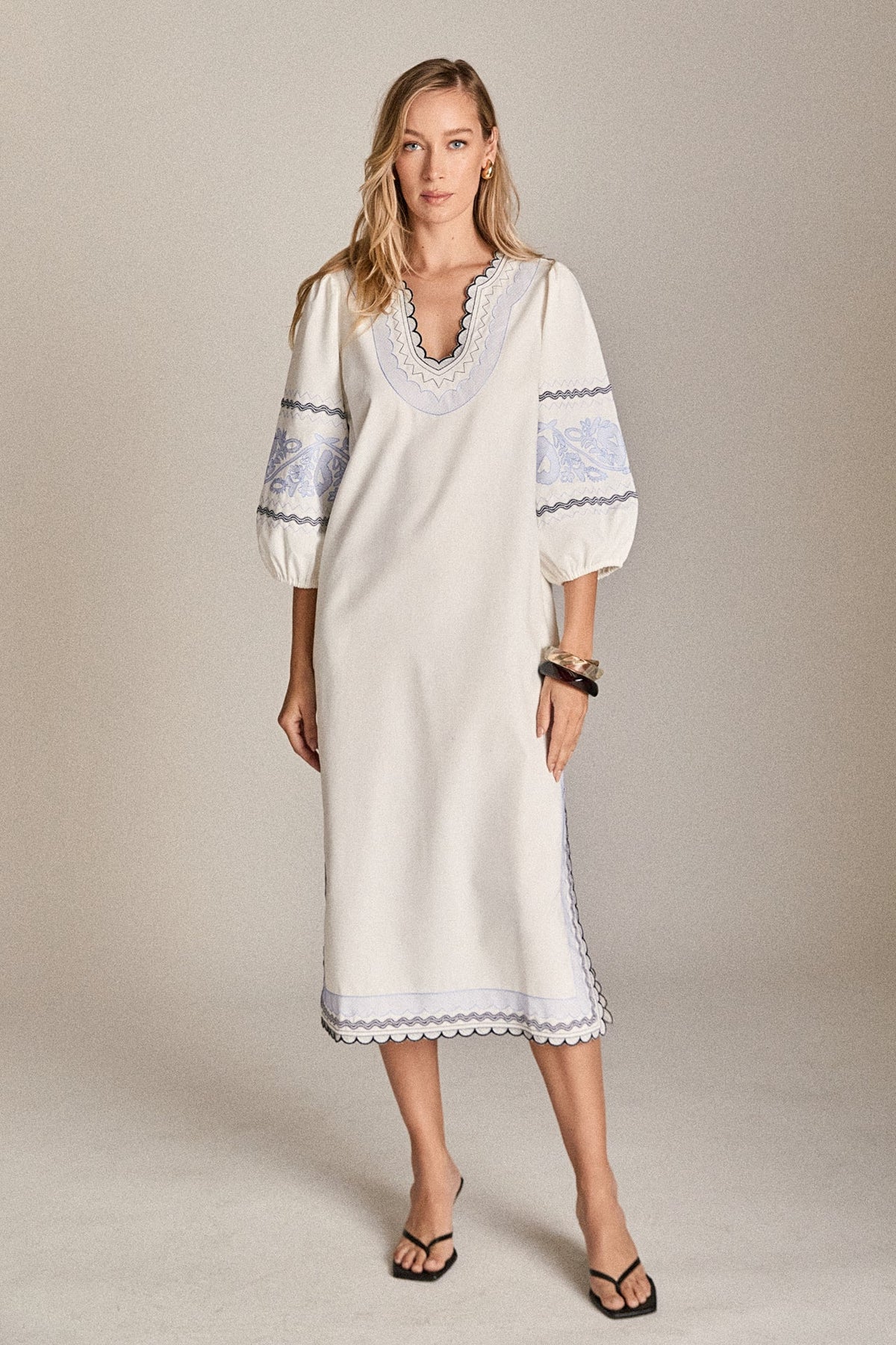 The Scallop Stitch Midi