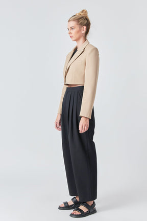 GREY LAB - Cropped Jacket - JACKETS available at Objectrare