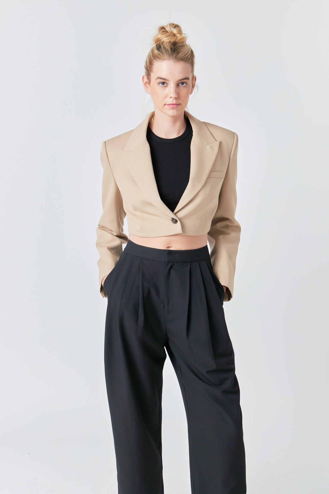 GREY LAB - Grey Lab - Cropped Jacket - JACKETS available at Objectrare