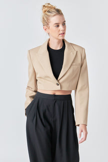 GREY LAB - Grey Lab - Cropped Jacket - JACKETS available at Objectrare