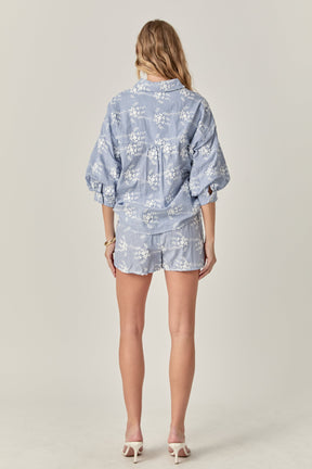 The Charlotte Volume Sleeve Shirt