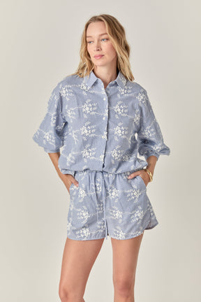 The Charlotte Volume Sleeve Shirt