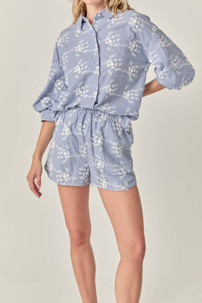 The Charlotte Volume Sleeve Shirt