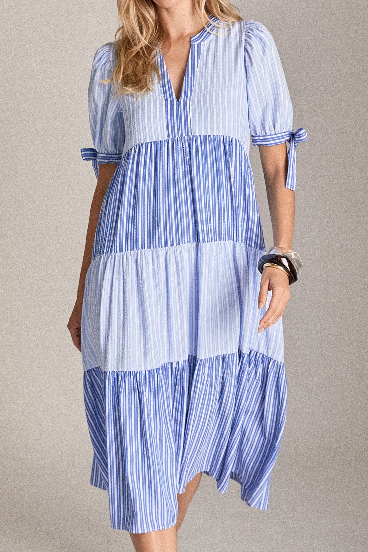 The Ava Stripe Dress