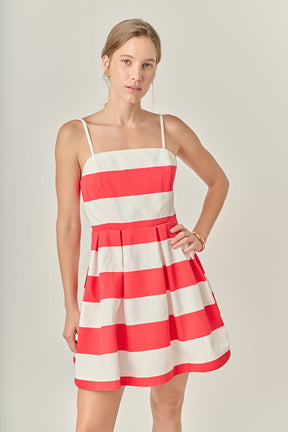 ENGLISH FACTORY - Summer Stroll Stripe Dress - DRESSES available at Objectrare